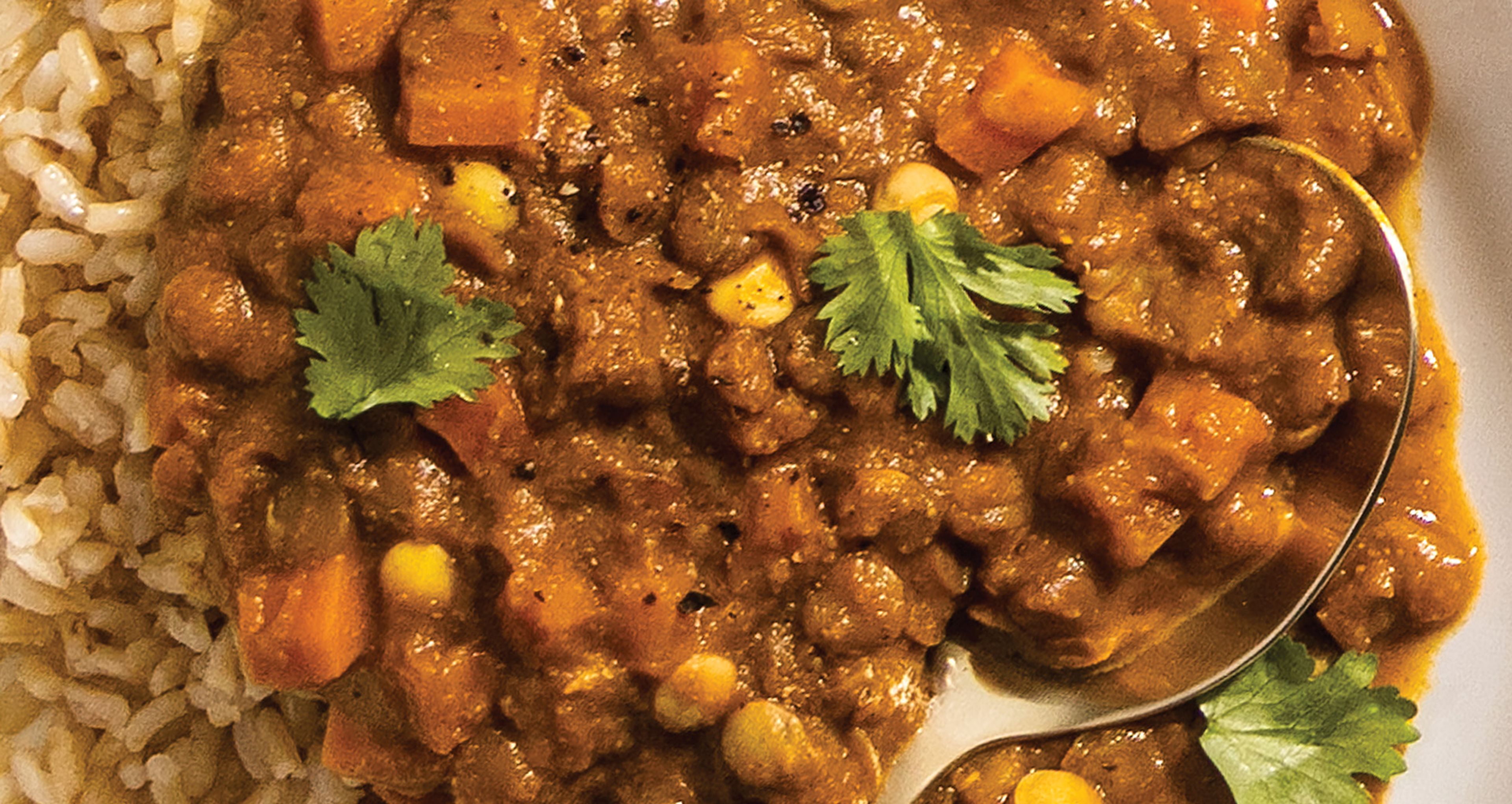 One-Pot Pumpkin-Lentil Curry