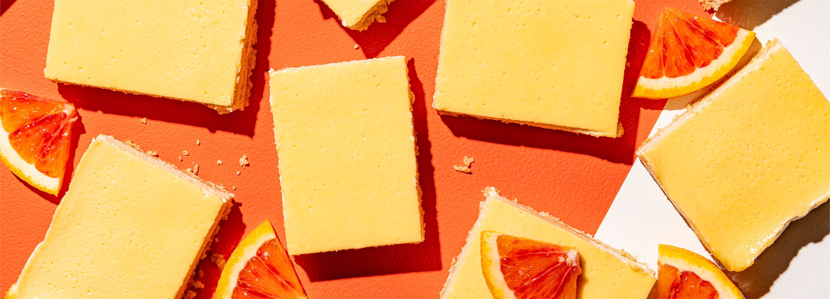 Blood Orange Yogurt Bars with Oat Crust | Schnucks