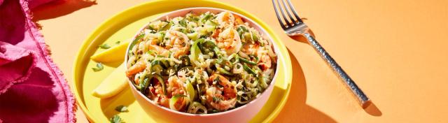 Shrimp and Zoodle Scampi