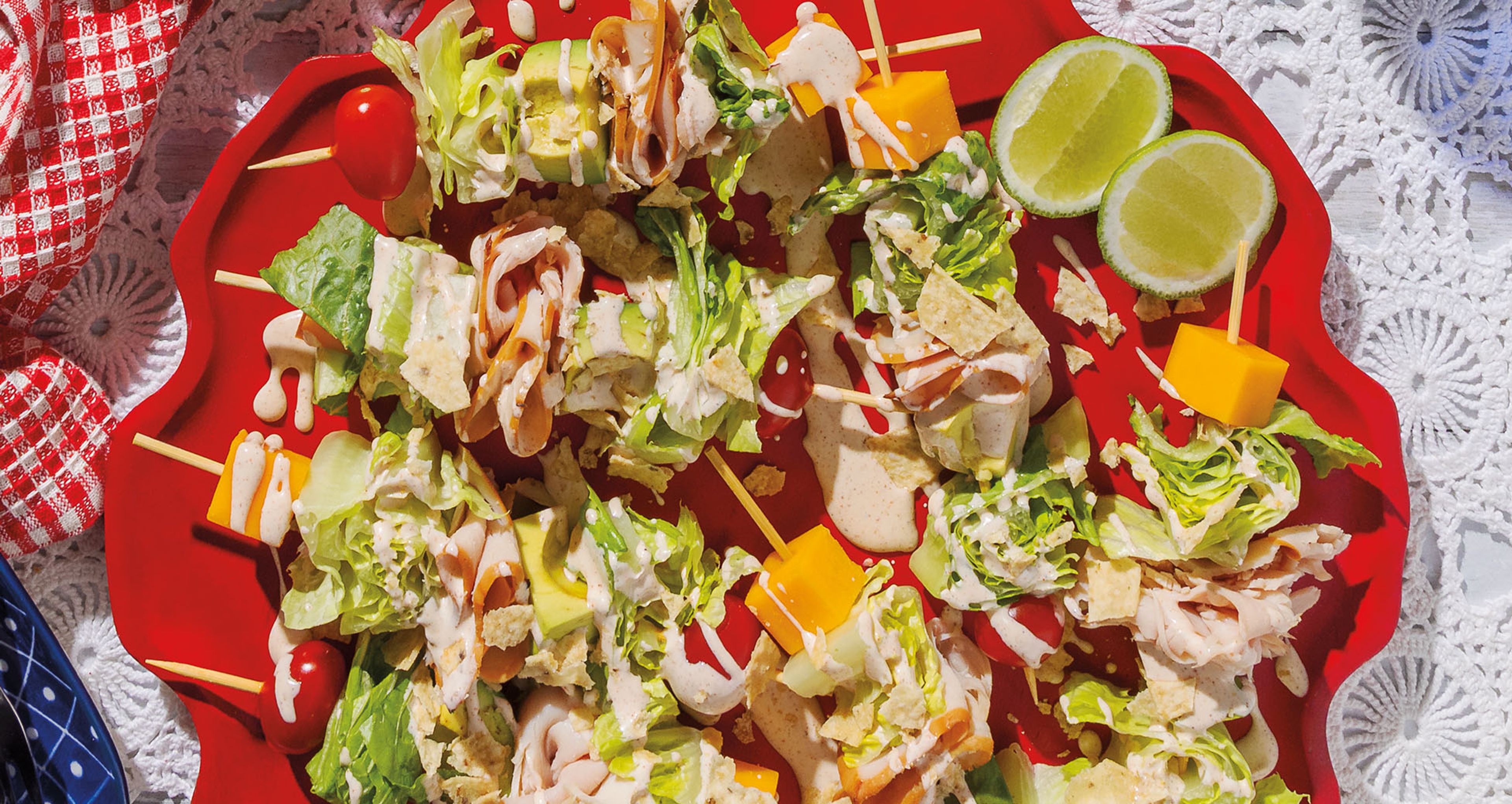 Southwest Salad Skewers