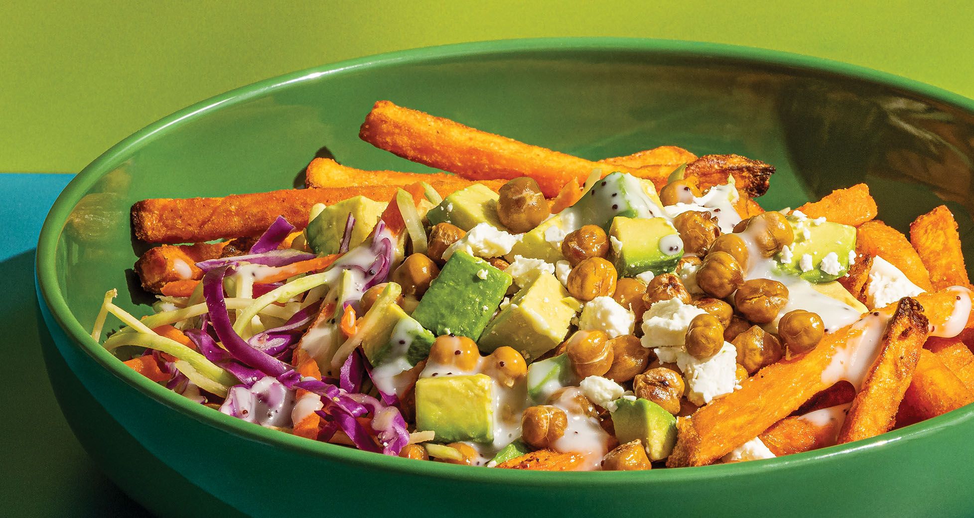 Loaded Sweet Potato Fries