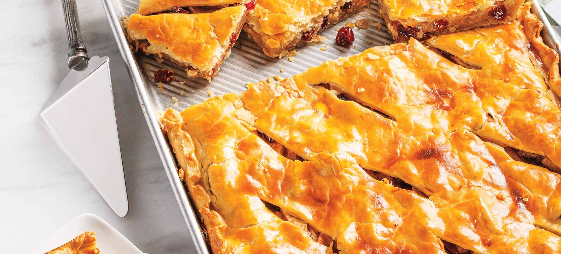 Apple Cranberry Slab