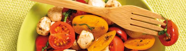 Cherry Red Caprese Salad