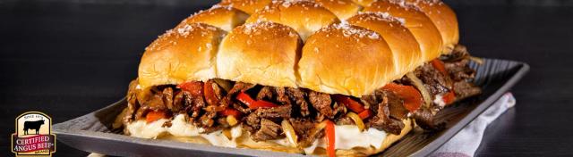 Philly Cheesesteak Sliders