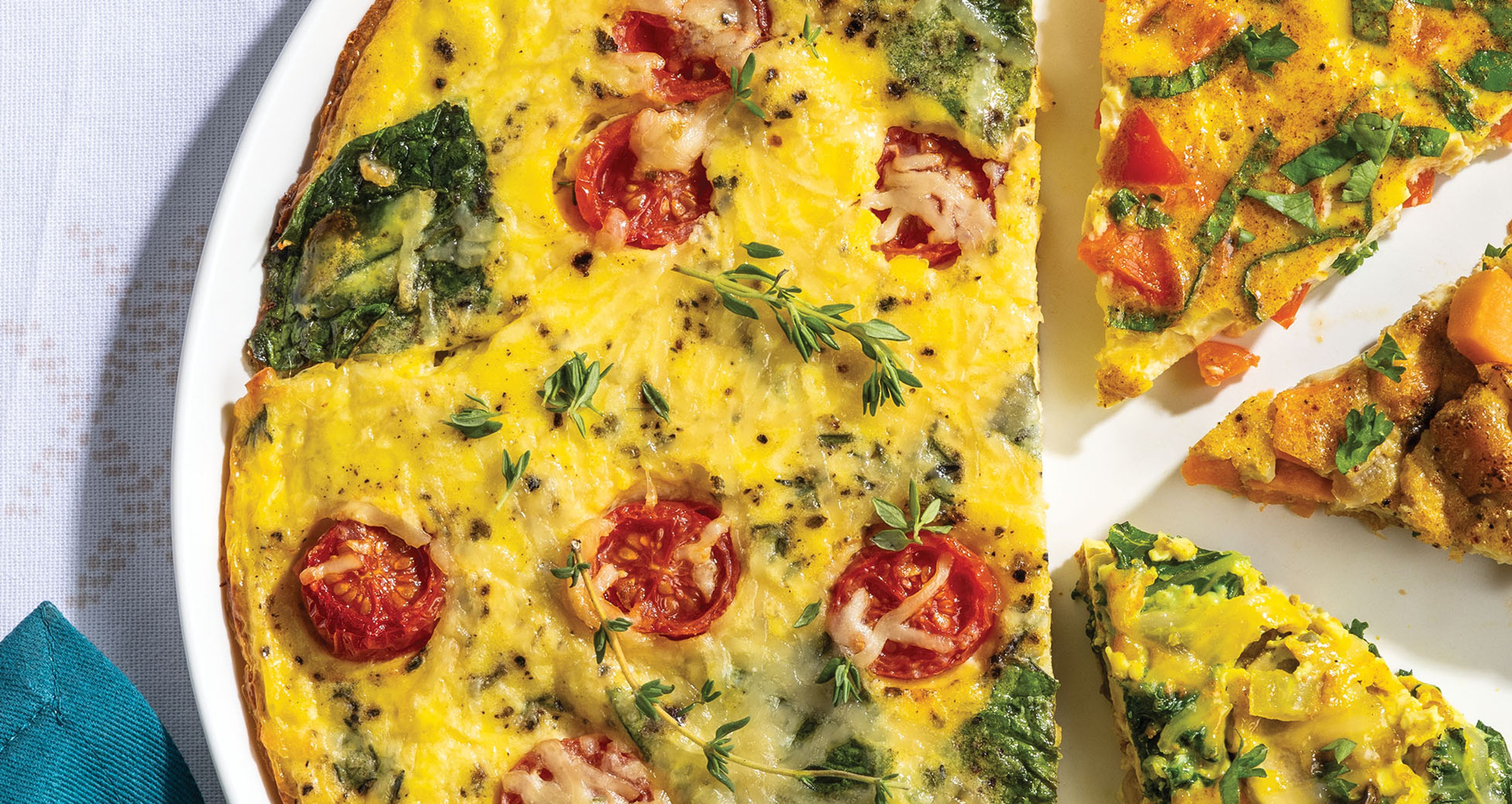 Tomato-Spinach Frittata