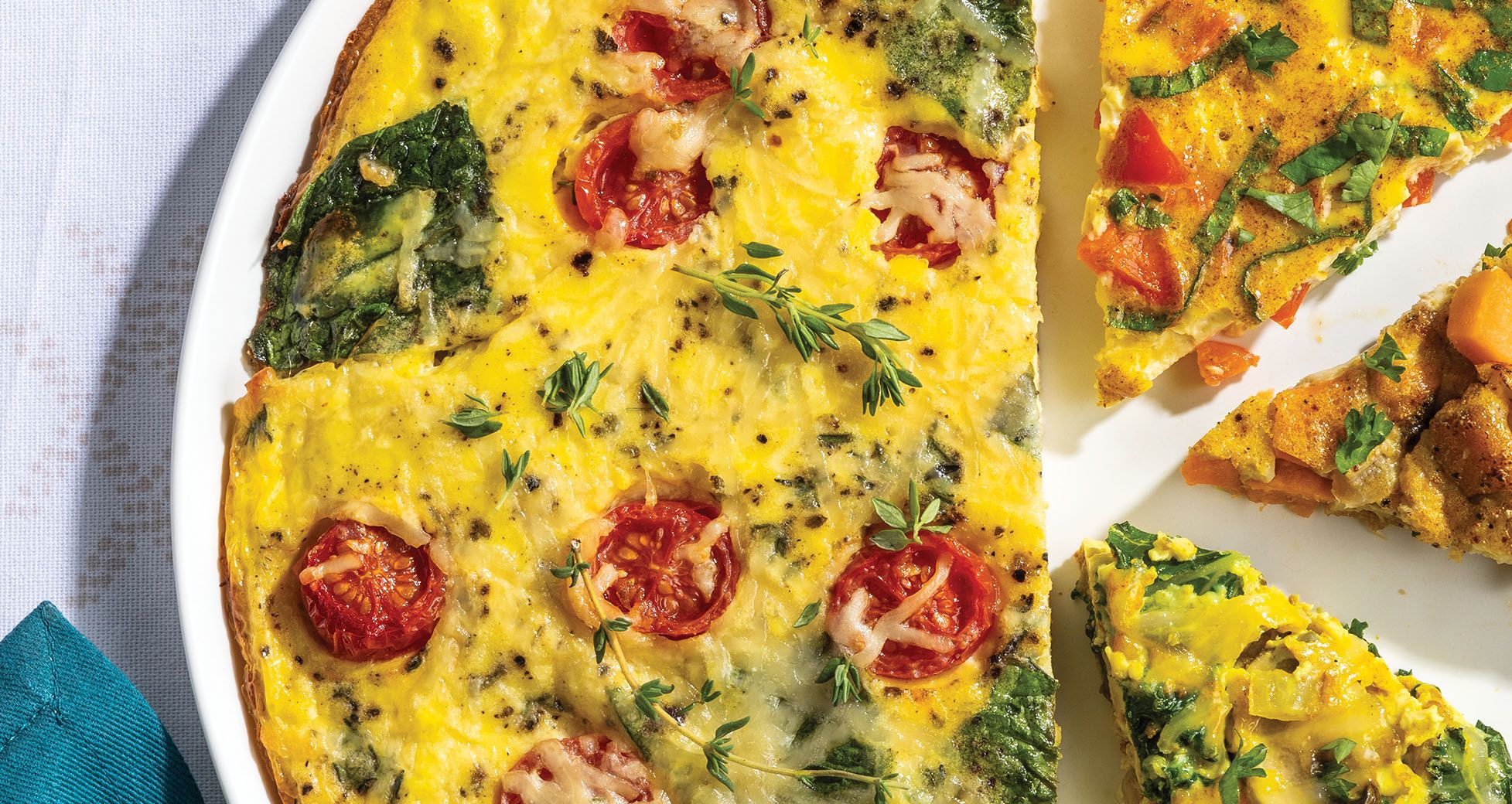 Tomato-Spinach Frittata | Schnucks