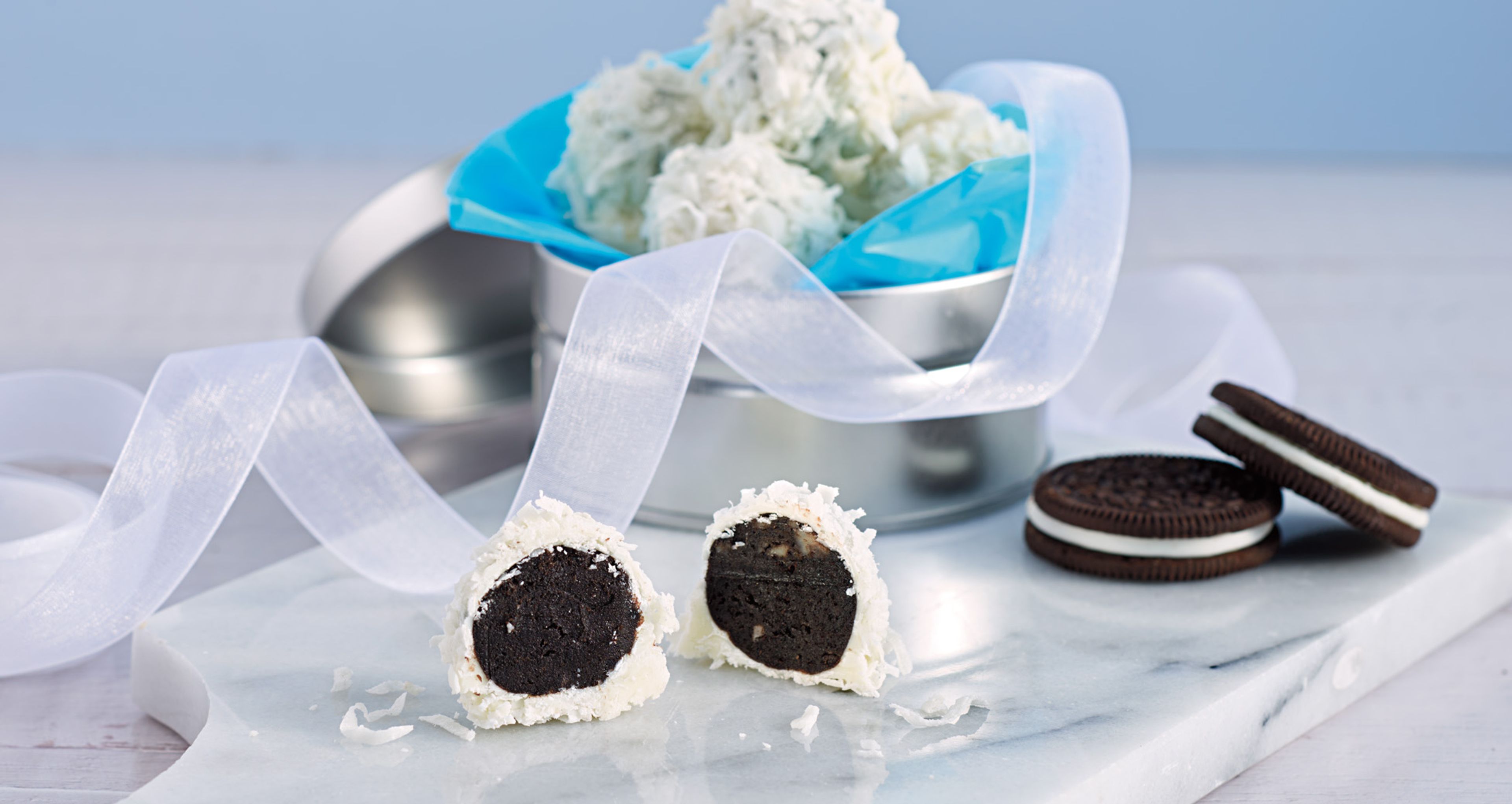OREO Snowball Coconut Cookie Balls