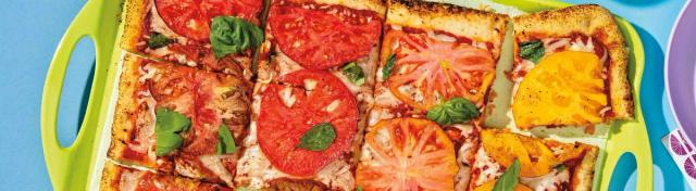 Tomato Grilled Pizza