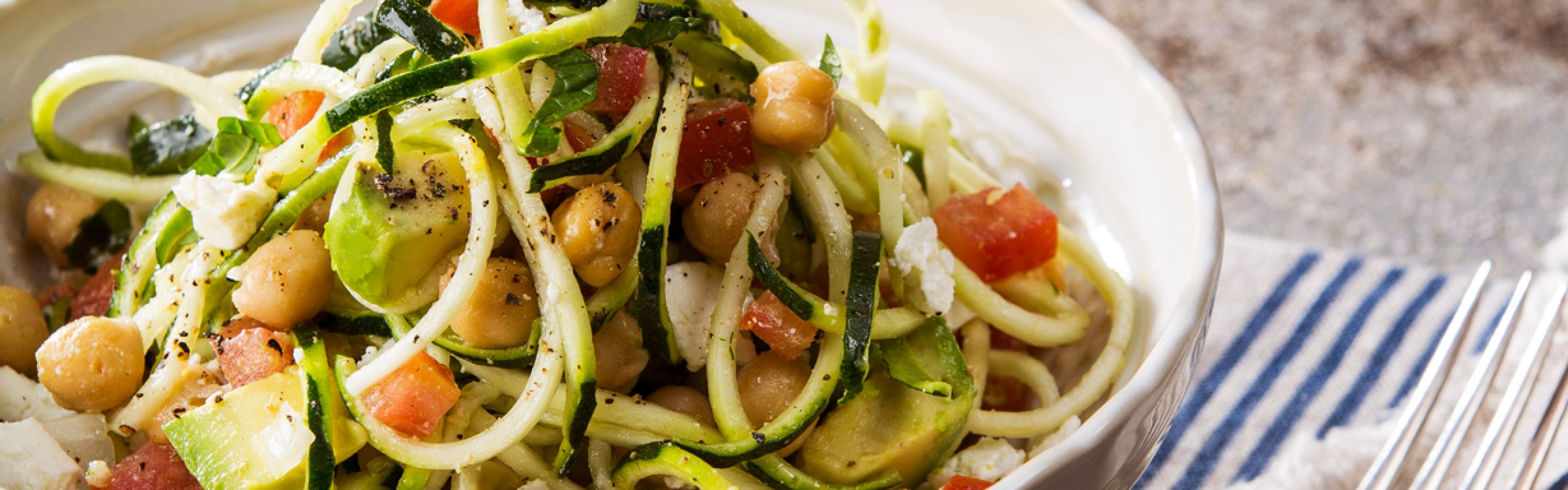 Zoodle, Chickpea & Avocado Salad | Schnucks