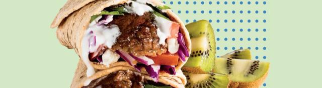 Meatless Gyro Wrap