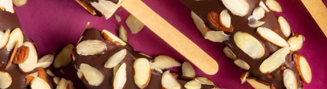 Dark Chocolate Banana Pops