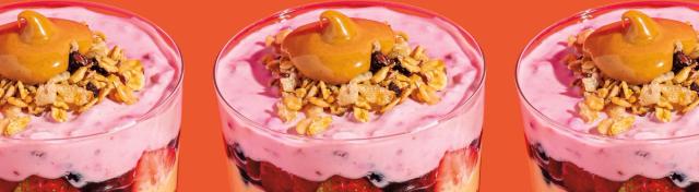 Peanut Butter Berry Parfait