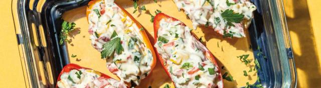 Mini Stuffed Pepper Poppers