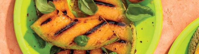 Grilled Baja Cantaloupe