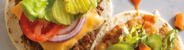 Cheeseburger Smash Tacos