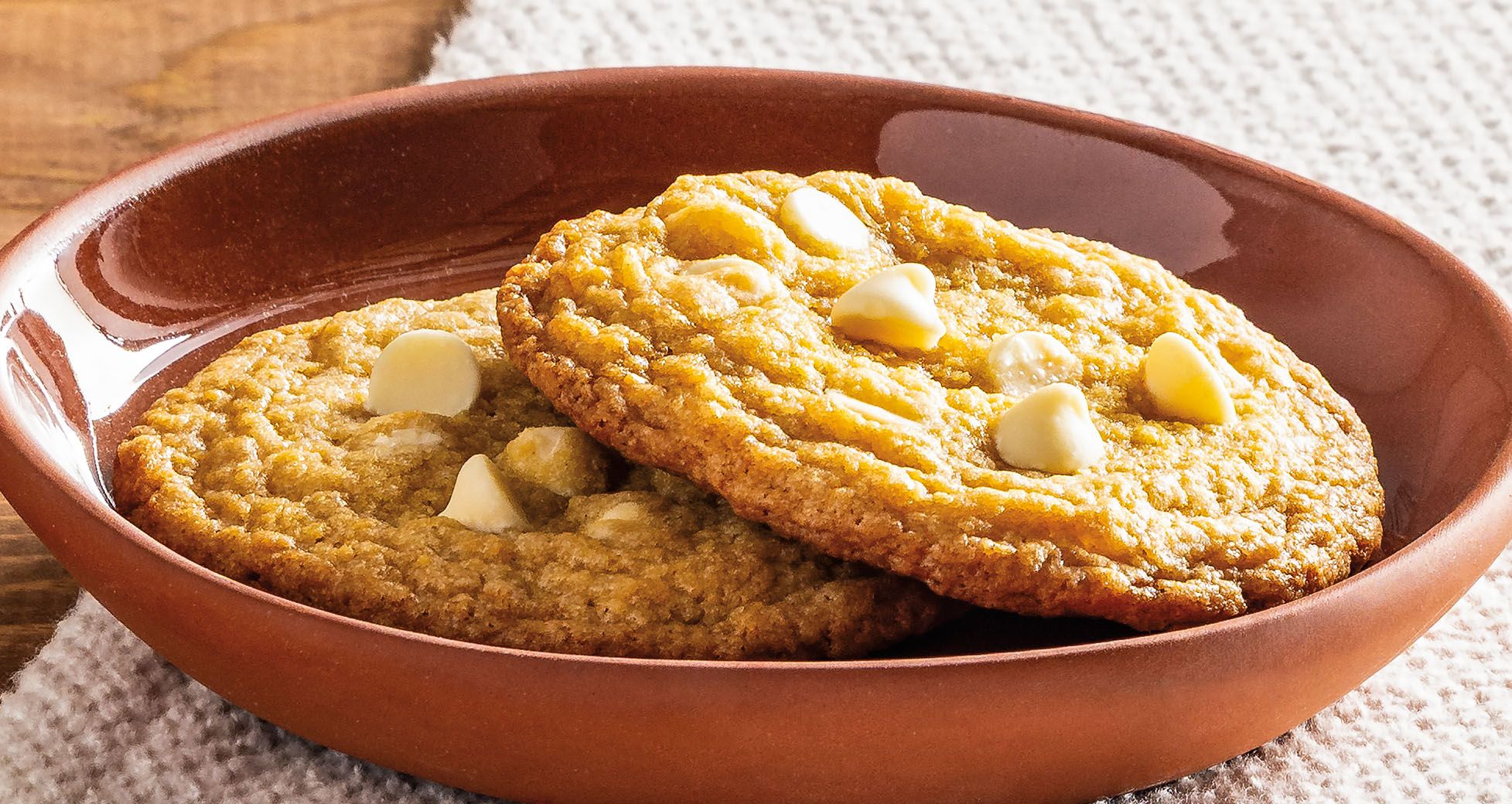 White Chocolate Chip Cookies for Two