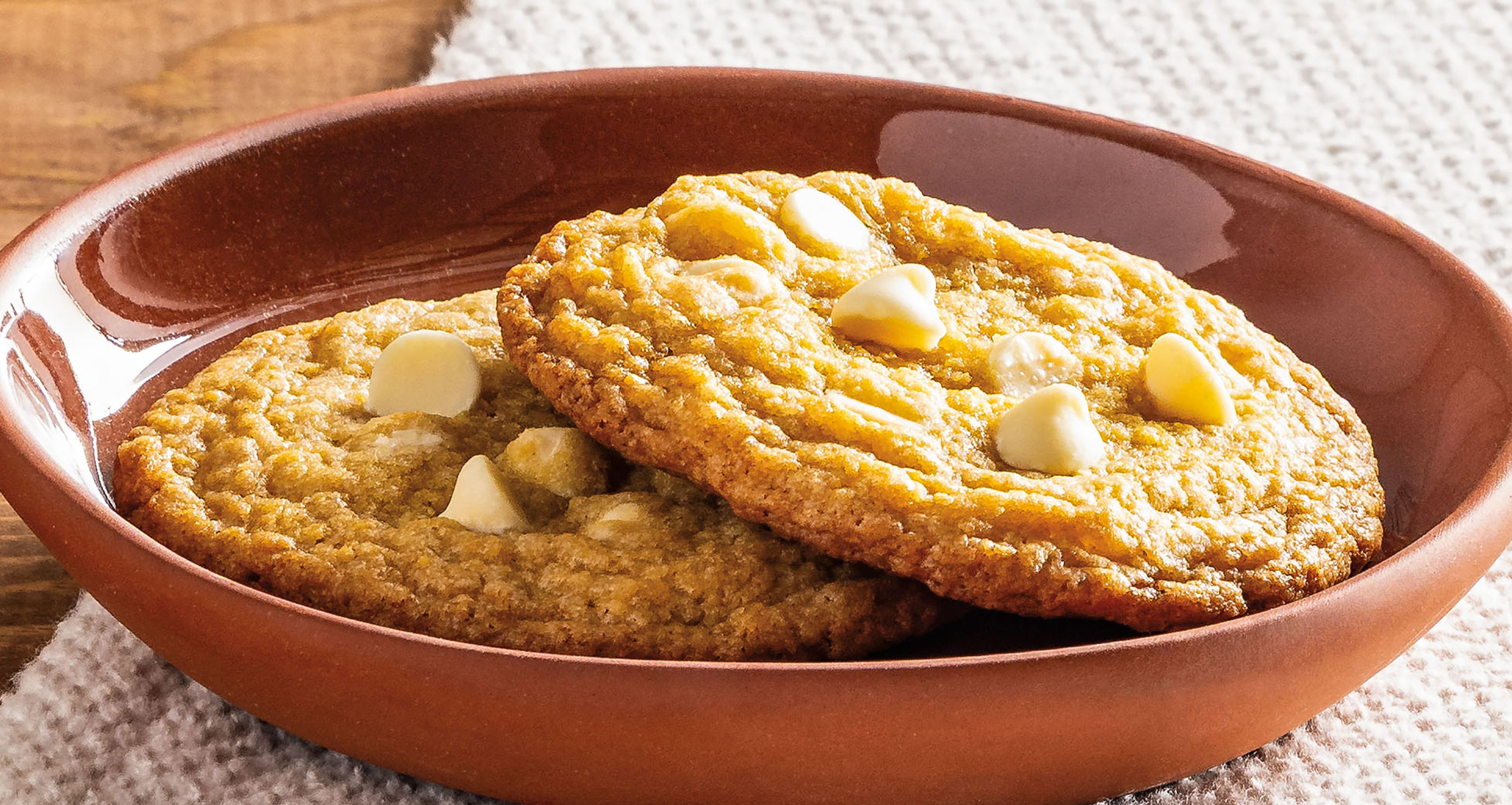 White Chocolate Chip Cookies for Two