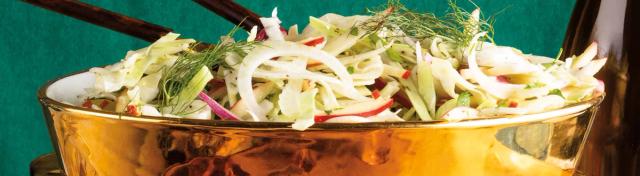 Fresh Fennel + Apple Slaw