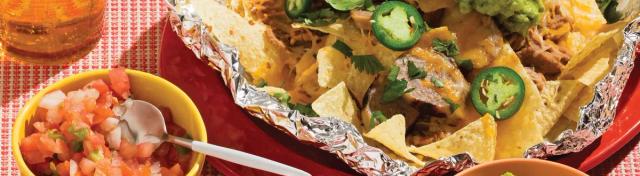 Foil-Pack Brat Nachos