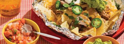 Foil-Pack Brat Nachos