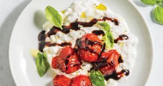 Cottage Cheese Caprese Bowl