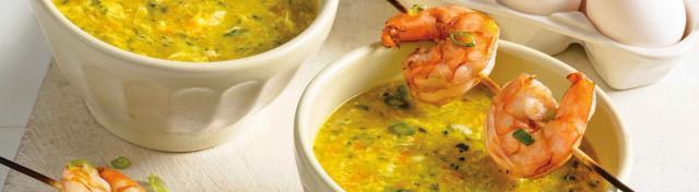 Shrimp & Egg Drop Soup