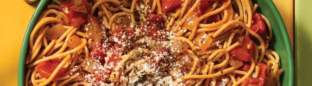 One Pot Chickpea Pasta
