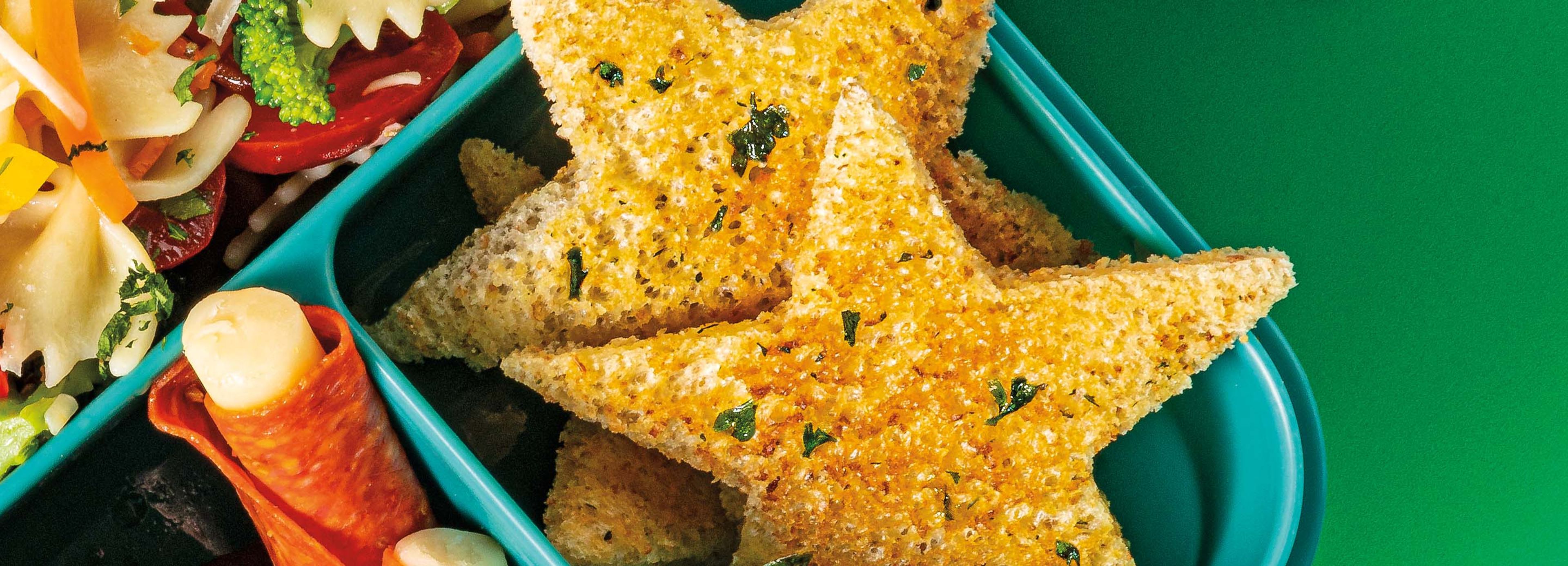 Garlic Bread Stars