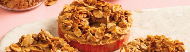 Apple Rings with Peanut Butter