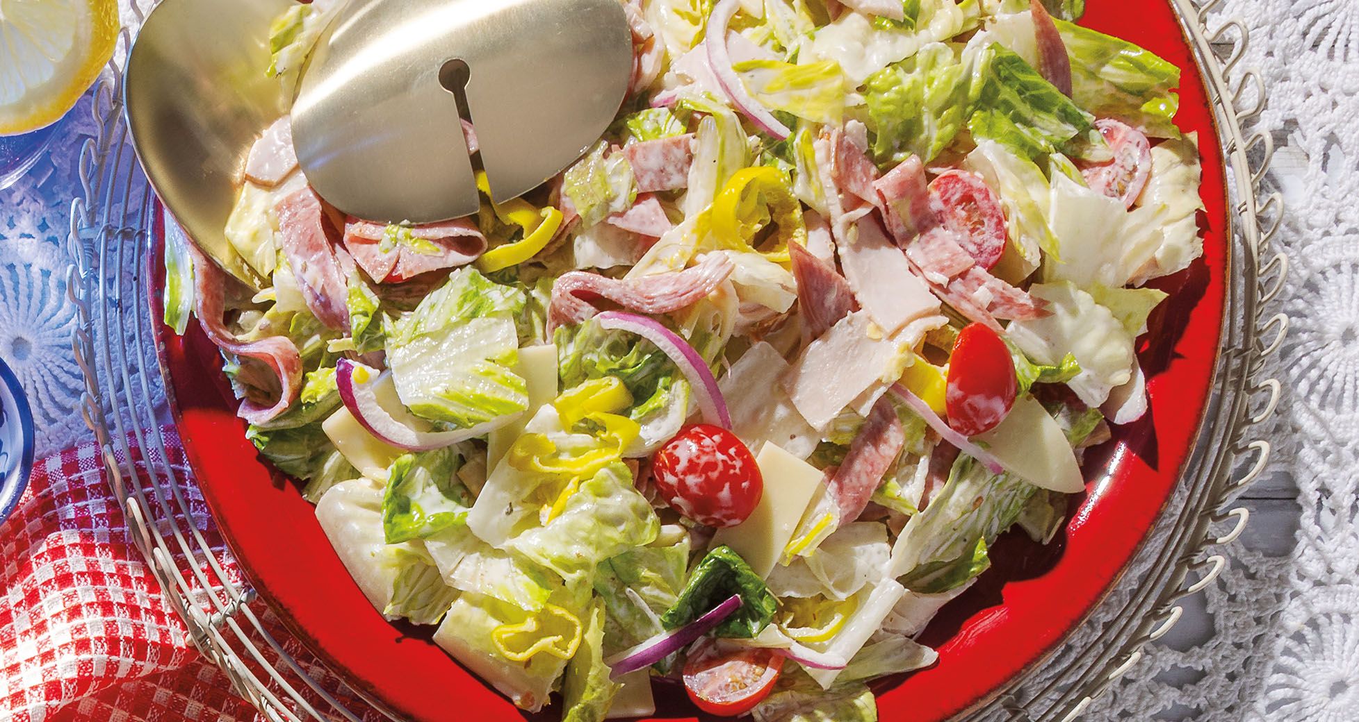 Creamy Italian-Sub Salad
