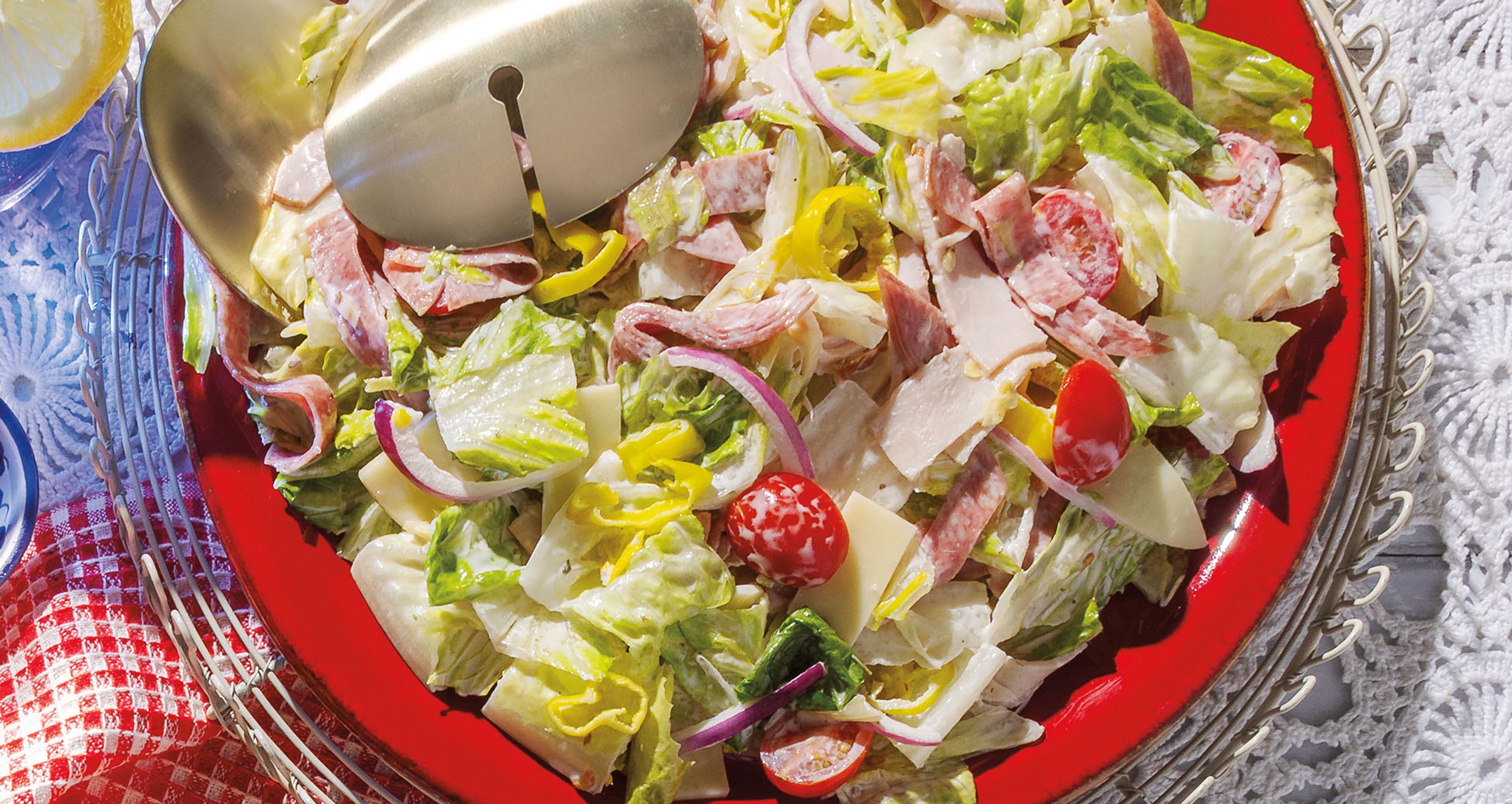 Creamy Italian-Sub Salad