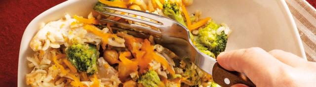 Cheesy Chicken, Broccoli and Rice Casserole