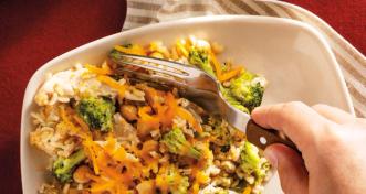 Cheesy Chicken, Broccoli and Rice Casserole