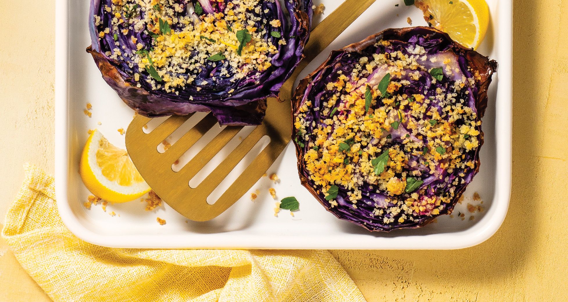 Garlicky Roasted Cabbage | Schnucks