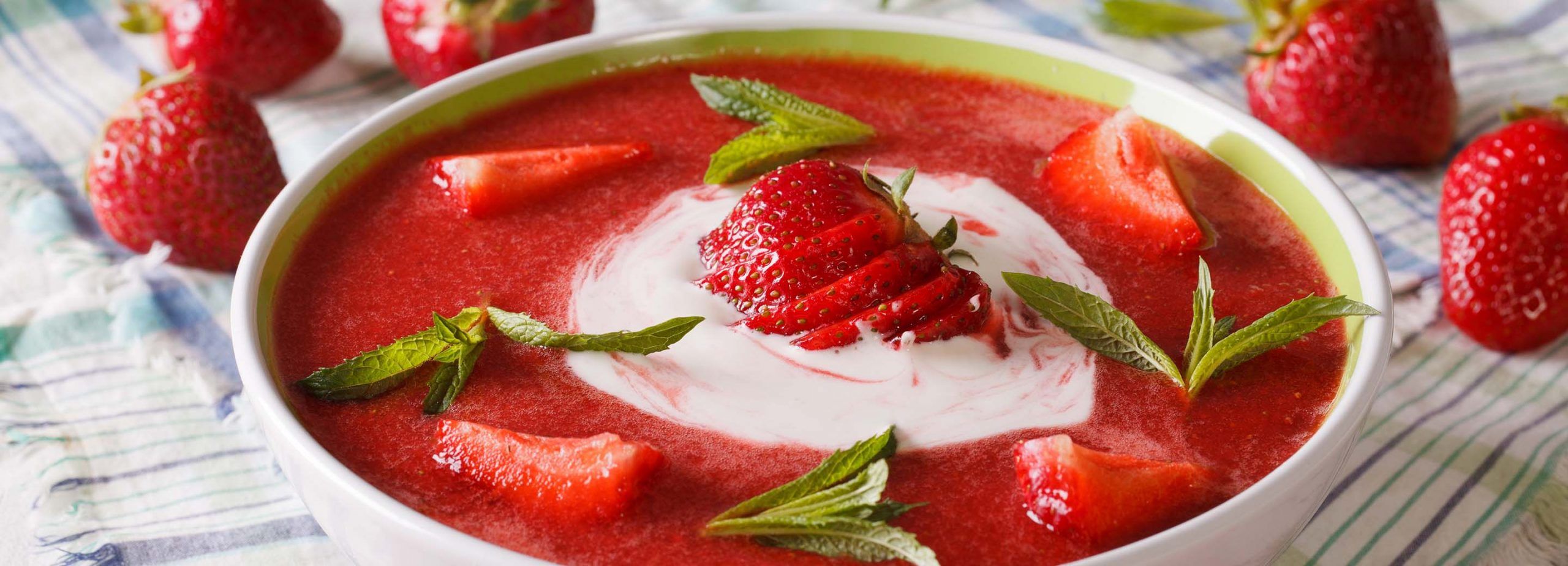 Chilled Cherry Berry Soup