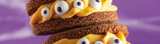 Monster Smash Pumpkin Cookies