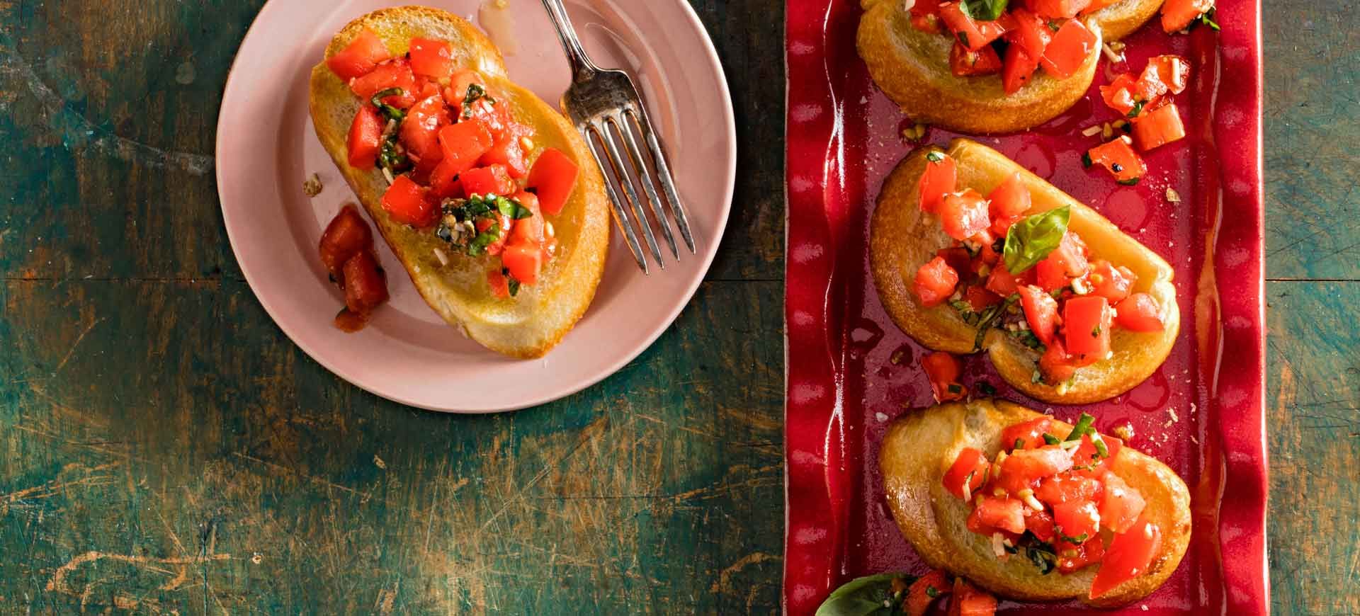 Tomato Balsamic Bruschetta