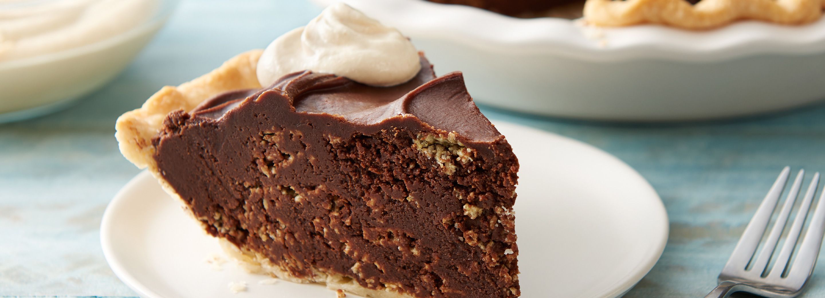 Chex™ Muddy Buddies™ Chocolate Ganache Pie with Peanut Butter Whipped Cream | Schnucks