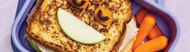Smiley Apple-Turkey Melt