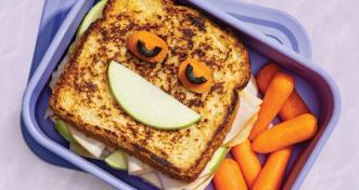 Smiley Apple-Turkey Melt