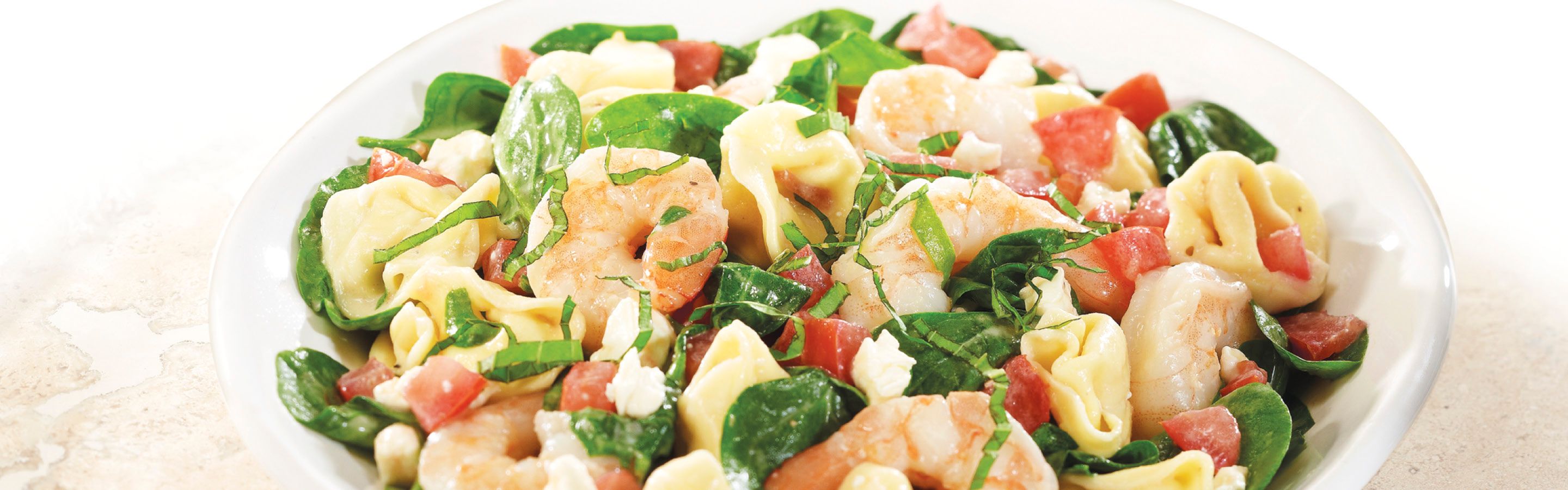 Tortellini Shrimp Caesar Salad