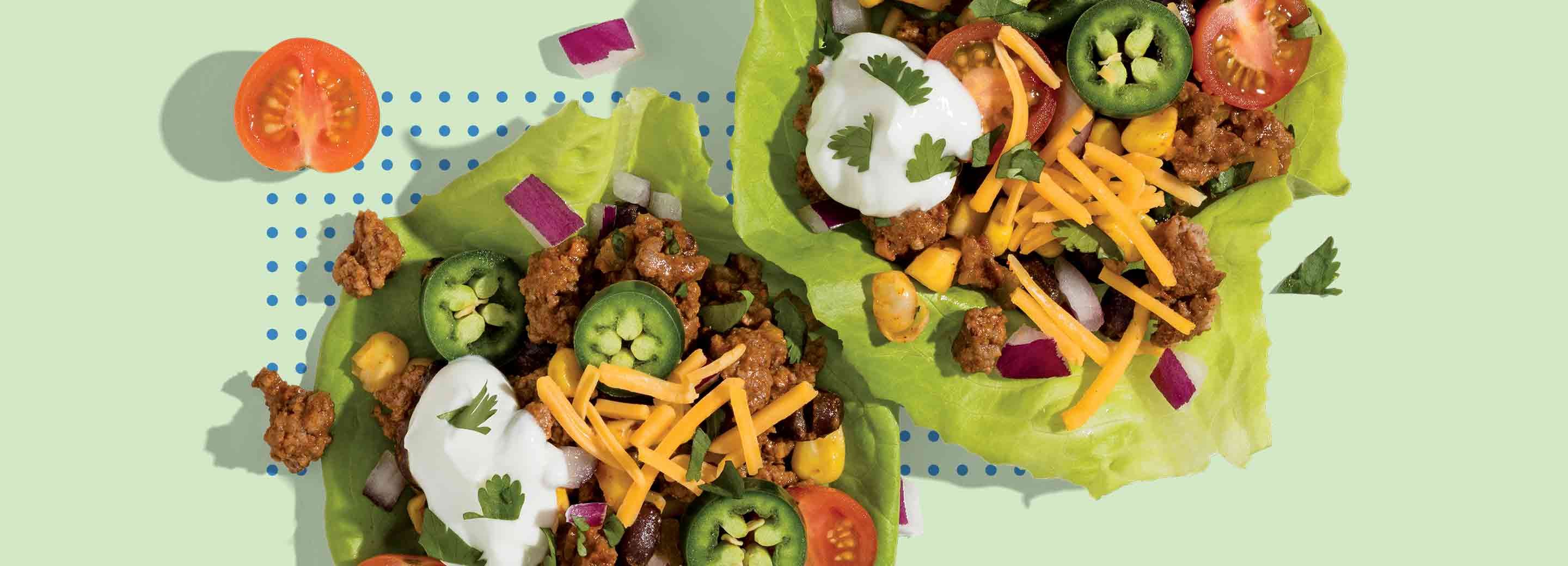 Taco Lettuce Wraps