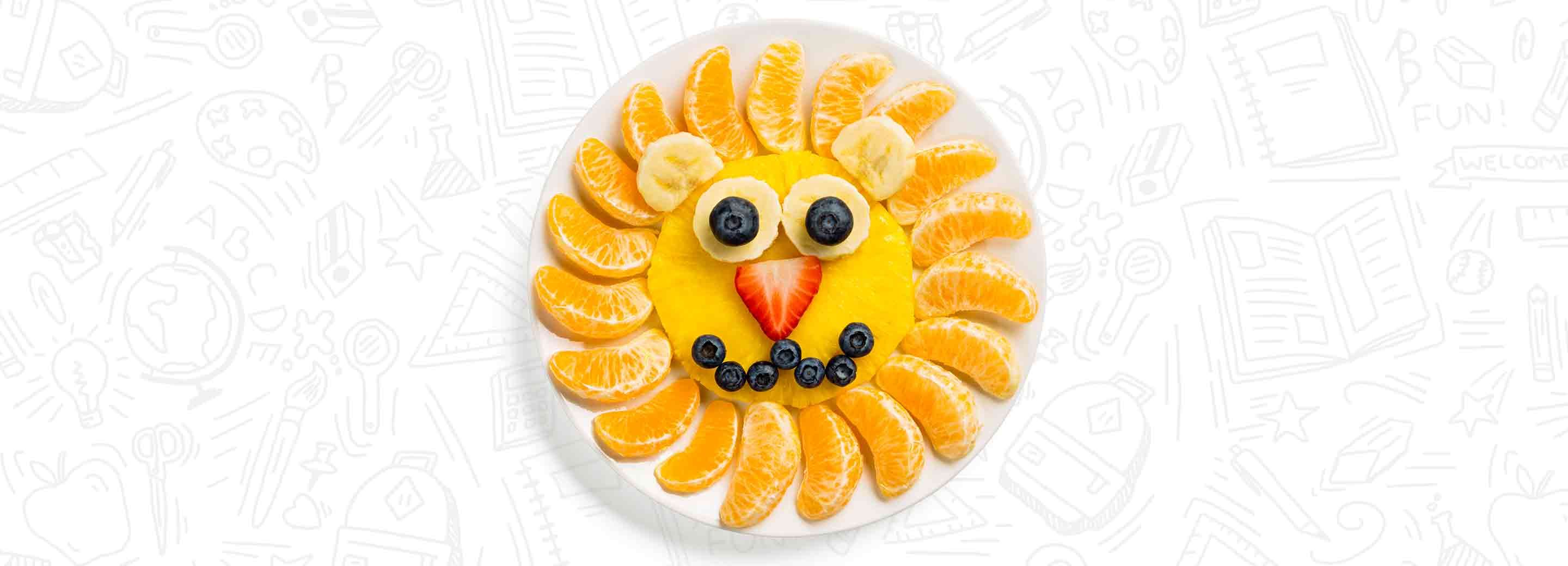 Friendly Mandarin Orange Lion