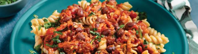 Vegan Black Bean Bolognese