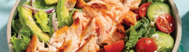 Mediterranean Salmon Salad