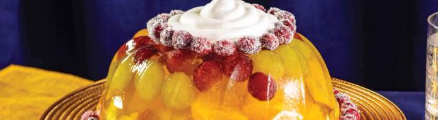 Boozy Gelatin Fruit Salad