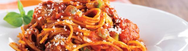 Slow Cooker Spaghetti with Italian Sausage
