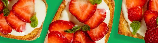 Strawberry Lemon Toast