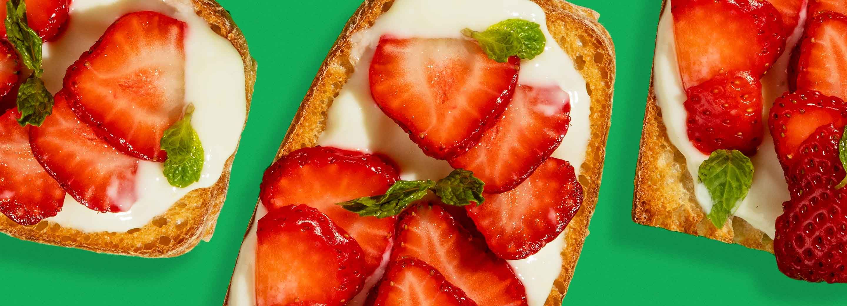 Strawberry Lemon Toast