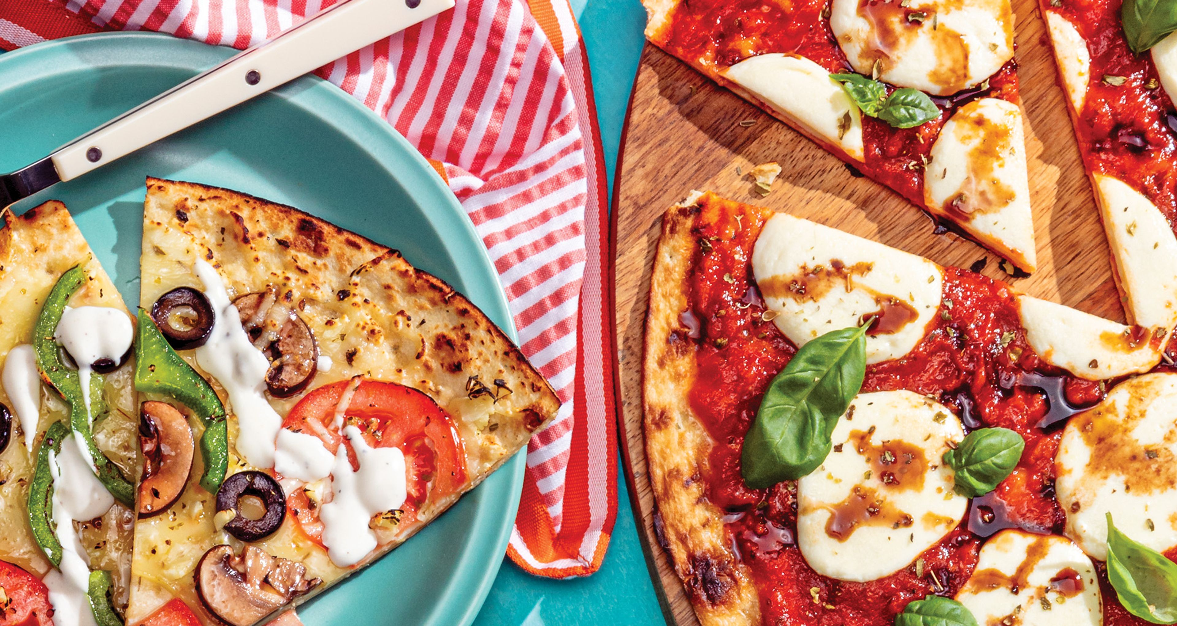 Ultra-Thin Homemade Pizza 3-Ways